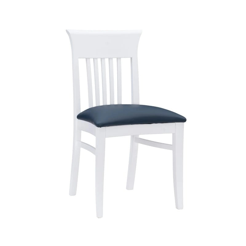White Upholstered Dining Chair (Set of 2)