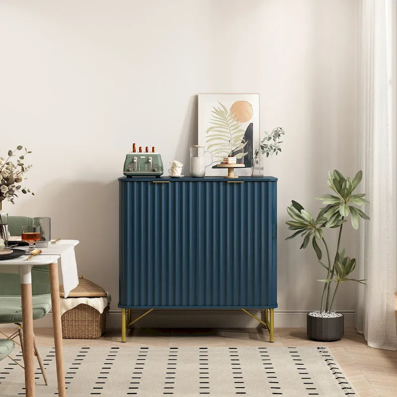 Modern MDF 2-Door Accent Sideboard