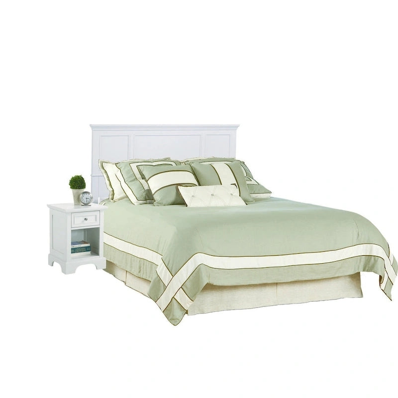 Off-White Queen Headboard