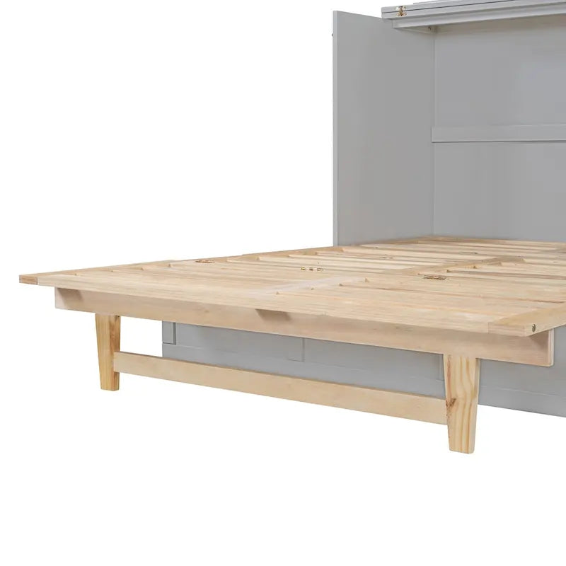Full Size Murphy Bed with Storage Drawers