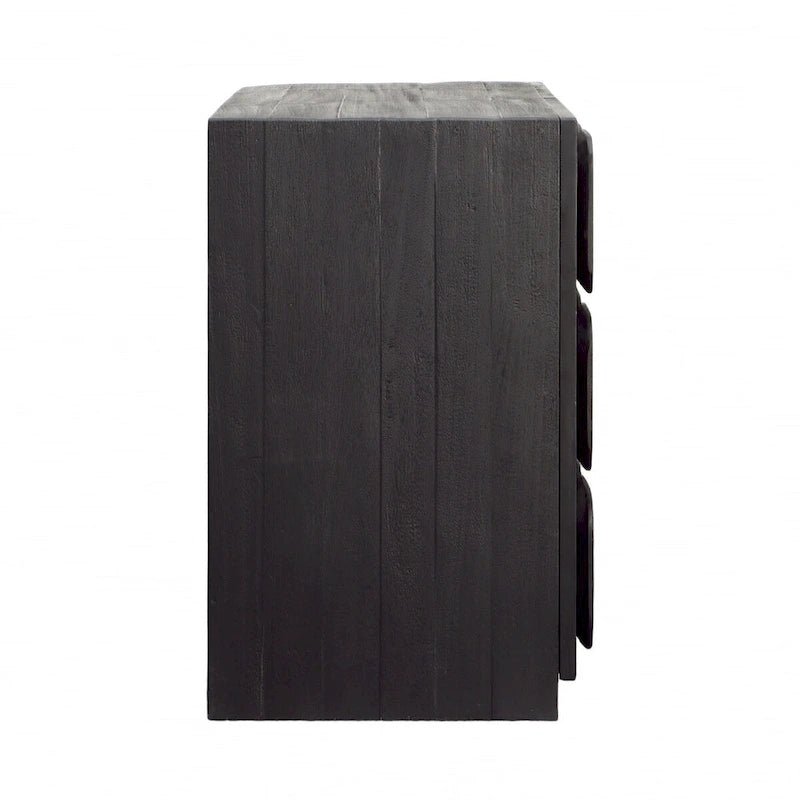 37" Wide Sideboard, Black